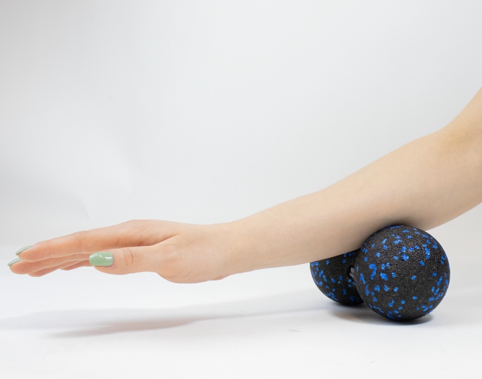 ZESTAW ROLLERÓW DO MASAŻU WAŁEK DUŻY MAŁY PIŁKA POJEDYNCZA DUOBALL EPP 4W1