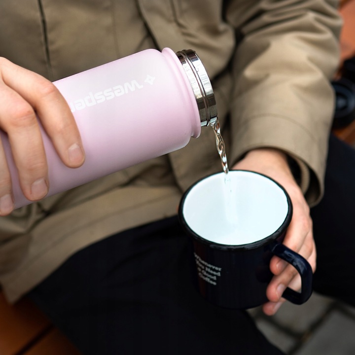 Kubek termiczny termos na herbatę bidon butelka termiczna stalowa 0,7l