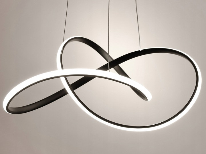 Lampa sufitowa LED wisząca żyrandol LED do salonu kuchni Nowoczesna