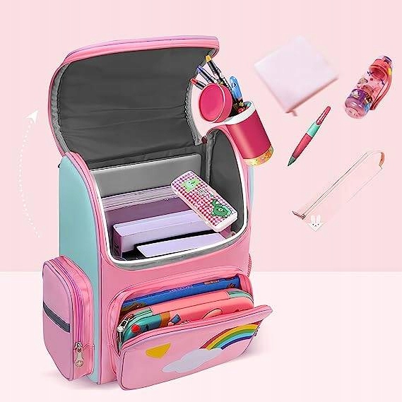 JEDNOROŻEC TORNISTER PLECAK SZKOLNY ZESTAW PIÓRNIK