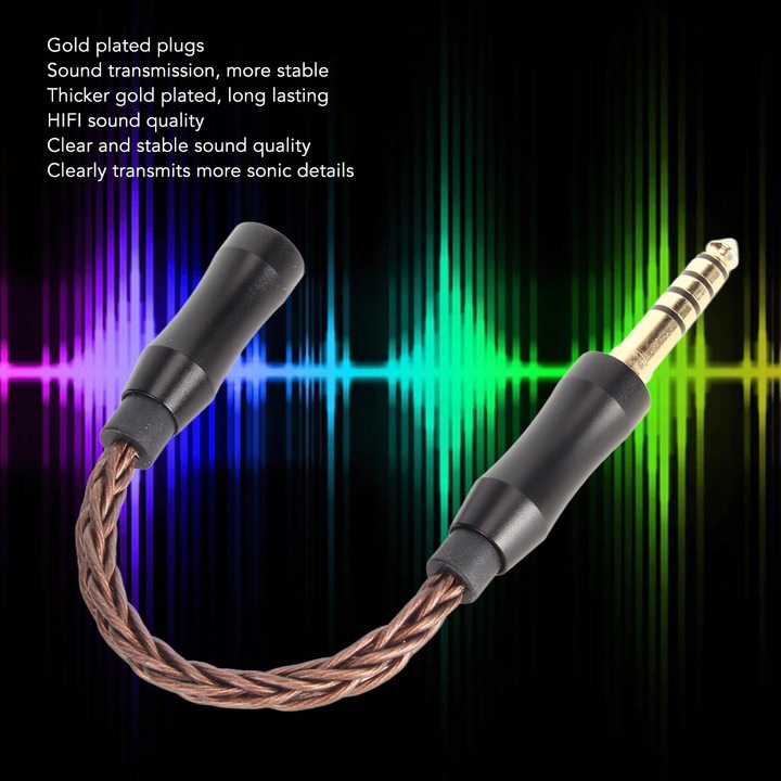 3.5mm do 4.4mm przejściówka do słuchawek kabel