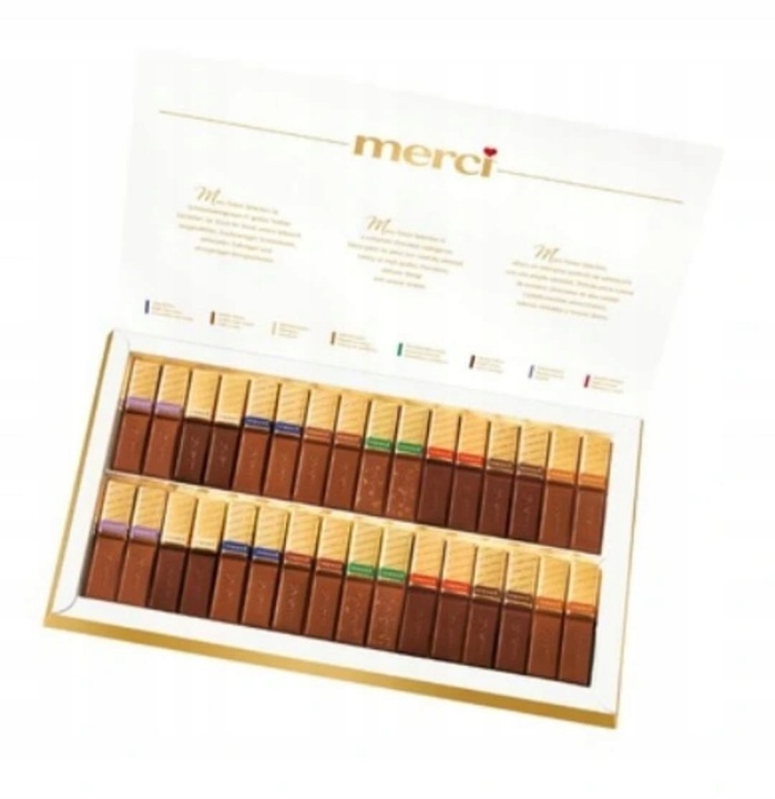 Bombonierka Merci Finest Selection 400 g Praliny data 01.04.2026.