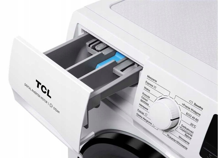 Pralka TCL FF0610WB0PL 6 kg Inwerter Para Dokładanie prania