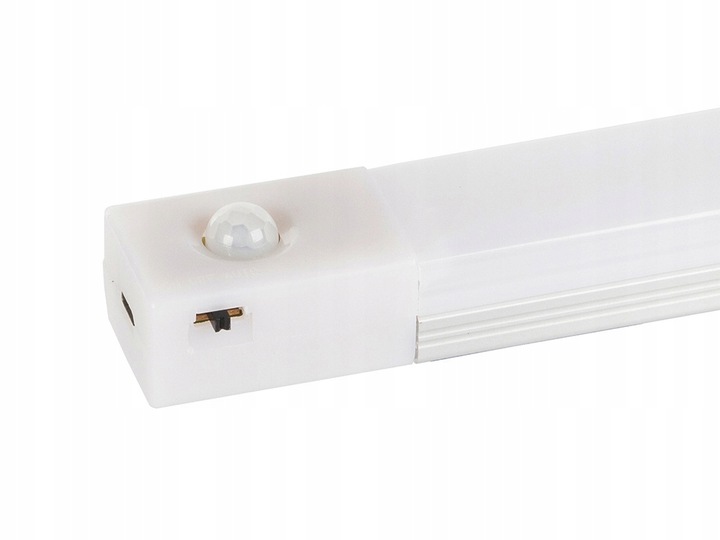 SAMOPRZYLEPNA LAMPKA LISTWA LED CZUJNIK RUCHU SZAFA SCHODY BARWA