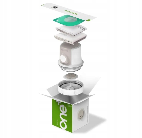 Sensor Dexcom ONE+ do Ciągłego Monitorowania Pomiaru Glikemii + Aplikacja