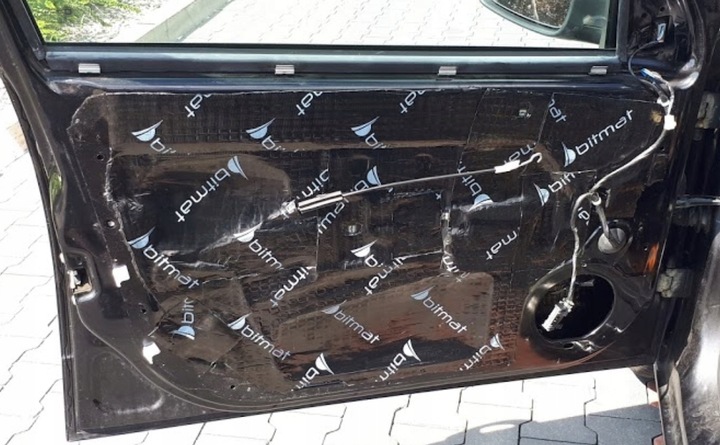 AB-25 MATA wygłuszająca BUTYLOWA bitumiczna 75x50 redukcja wibracji