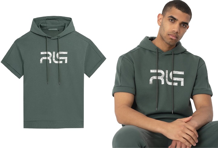 BLUZA DRESOWA MĘSKA TRENINGOWA 4F RL9 LEWANDOWSKI