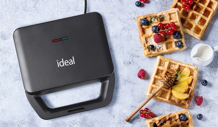 OPIEKACZ UNIWERSALNY 4w1 ORZESZKI TOSTY SANDWICH GOFRY GRILL MOCNY