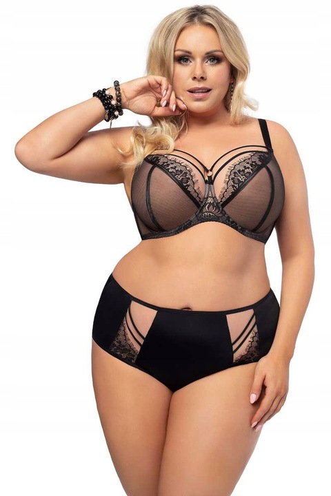 Biustonosz Paradise 496 czarny 85L