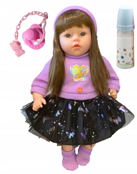 LALKA JAK ŻYWA mówi i śpiewa bobas NEW +GRATIS