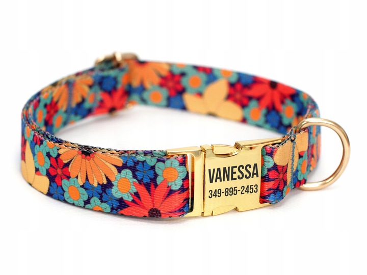 Obroża Dla Psa z Grawerem r. M