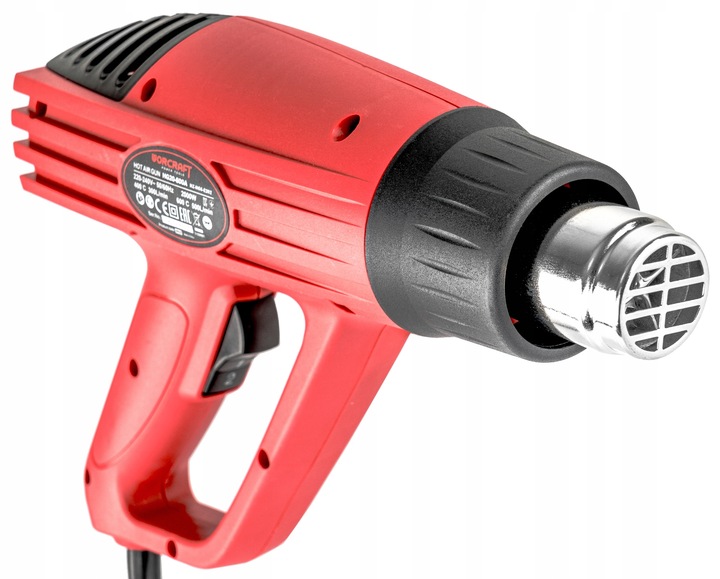 OPALARKA ELEKTRYCZNA 2200W DO DREWNA FARB LAKIERÓW MOCNA + 4 DYSZE