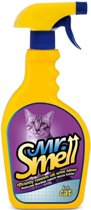 Mr. Smell kot 500 ml atomizer do usuwania zapachu moczu kotów