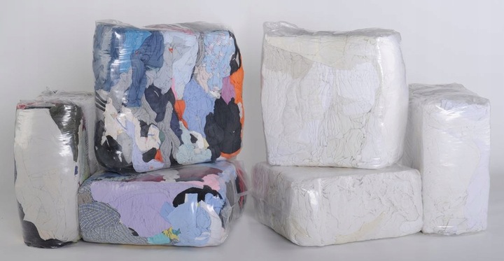 CZYŚCIWO CIĘTE KOLOR BAWEŁNIANE EXTRA CHŁONNE SZMATY 10KG DO WARSZTATU