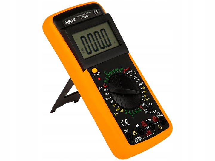 PROFESJONALNY MULTIMETR MIERNIK UNIWERSALNY CYFROWY PRĄDU NAPIĘCIA