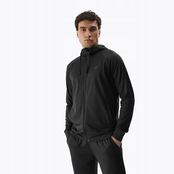 Bluza treningowa męska 4F M209 deep black M
