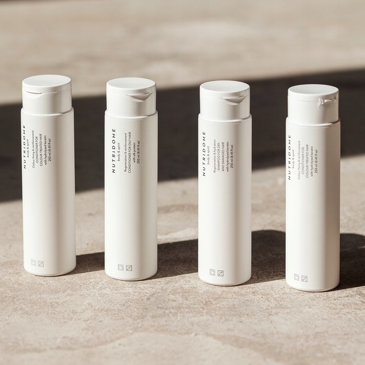 NUTRIDOME Odżywka do WŁOSÓW SUCHYCH i zniszczonych NAWILŻENIE i regeneracja