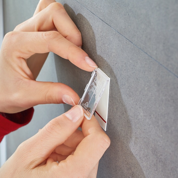 Haczyk Samoprzylepny Tesa Powerstrips Do Łazienki Metalowy Srebrny 2