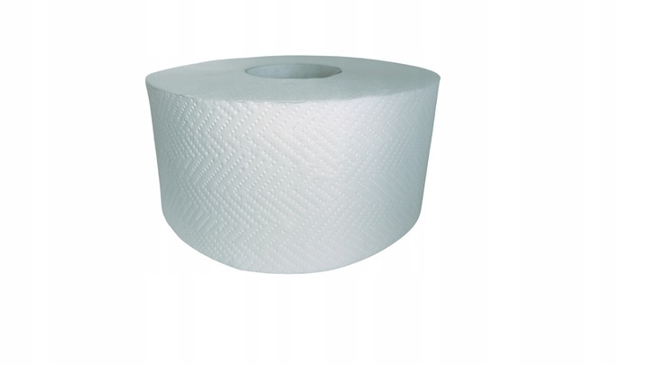 Papier Toaletowy Jumbo Biały Celuloza 2 Warstw Horeca 80m 400 listków