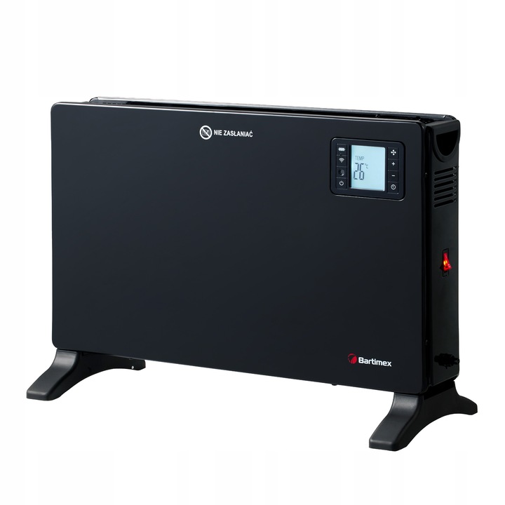 Grzejnik elektryczny konwektorowy TURBO 2000W termostat WiFi API pilot