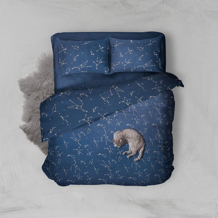 Pościel 140x200 + poszewka KOMPLET POŚCIELI 100% Bawełna