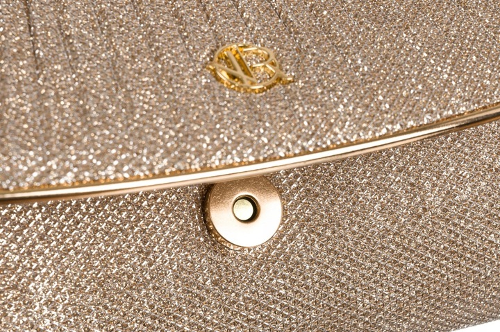 Kopertówka elegancka damska Rovicky wieczorowa na wesele wizytowa na ramię