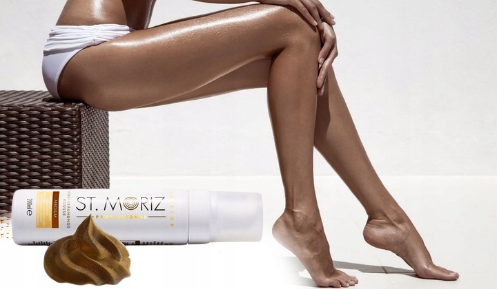 Samoopalacz naturalny efekt + RĘKAWICA - ZESTAW