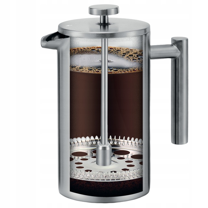 KAWIARKA ZAPARZACZ do KAWY HERBATY 1000 ml FRENCH PRESS ZAPARZACZ