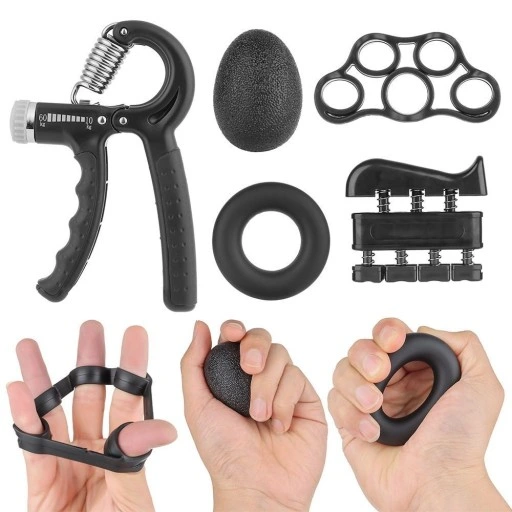 Ściskacz dłoni Ściskacze Ściski DUŻY ZESTAW 6 el.