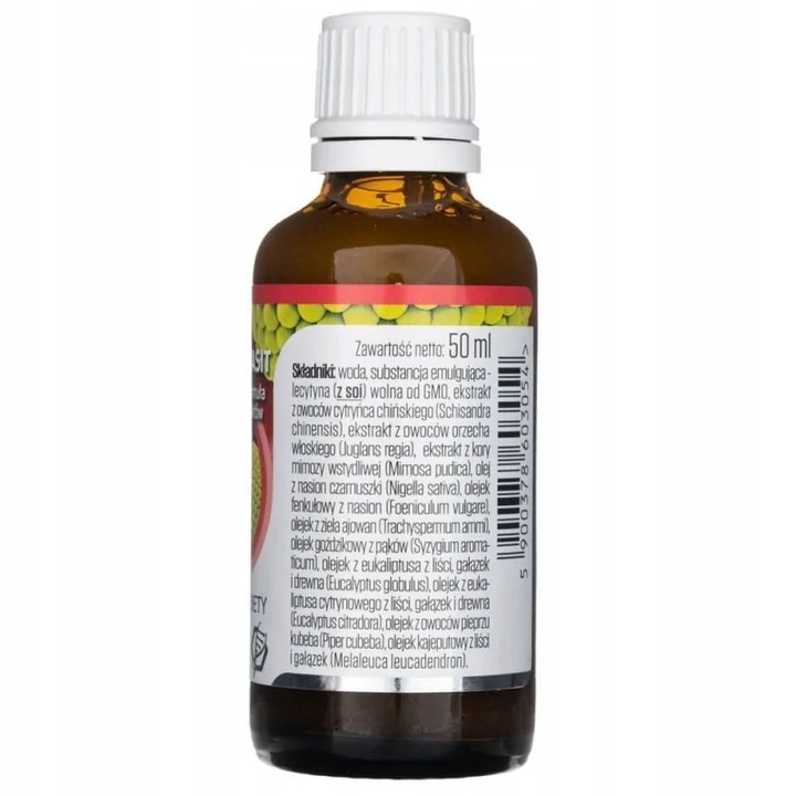 NANOPARASIT Botamed Liposomalna Formuła na Pasożyty Krople + Pipetka 50ml