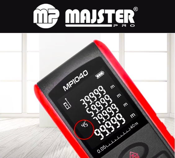 DALMIERZ LASEROWY 40M CYFROWY MIERNIK POZIOMICA LASEROWA MP1040