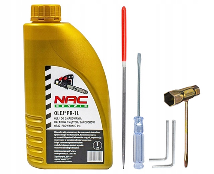 PIŁA SPALINOWA PILARKA ŁAŃCUCHOWA 5,7km 58cm3 2x łańc/prowad/Olej