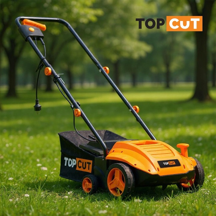 AERATOR WERTYKULATOR DO TRAWY ELEKTRYCZNY 1500W 32CM -12 MM +4 MM KOSZ