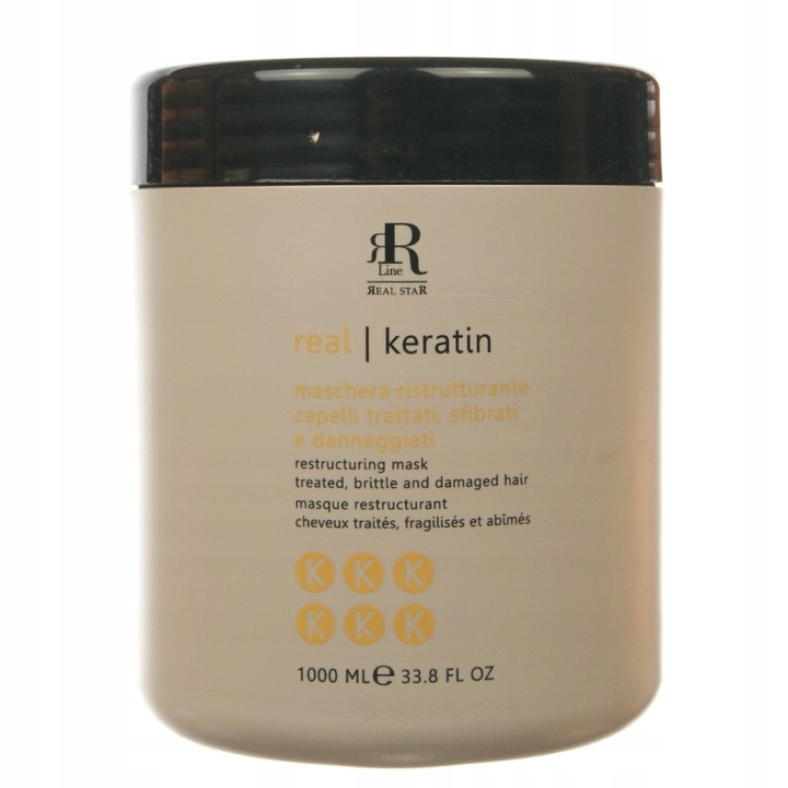 RR Line Keratin Star maska odbudowująca 1000 ml