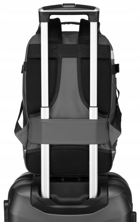 Plecak podróżny kabinowy podręczny pojemny do samolotu Wizzair 40x25x20