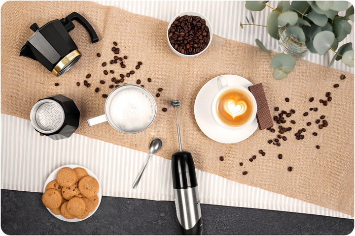 Blender ręczny 1500W czarny Berdsen tytanowe ostrza wielofunkcyjny 6w1