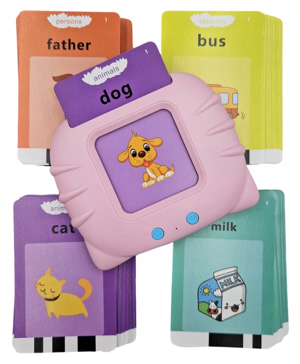 CZYTNIK KART DO NAUKI ANGIELSKIEGO 224 SŁÓWKA EDU