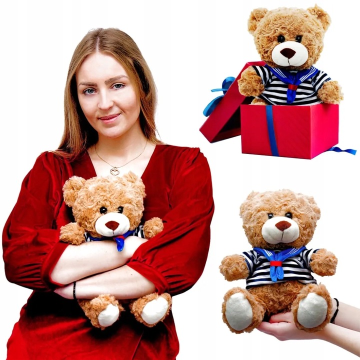 Miś pluszowy pluszak maskotka przytulanka PREZENT DLA KOBIETY MAMY DZIECKA