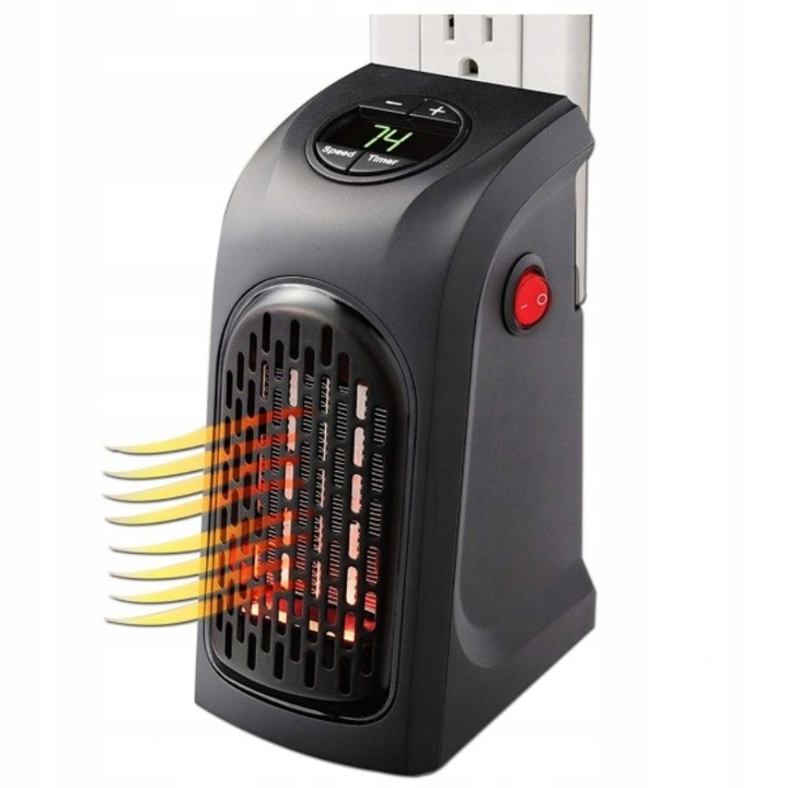 Mini grzejnik elektryczny ogrzewacz HANDY HEATER 400w + pilot