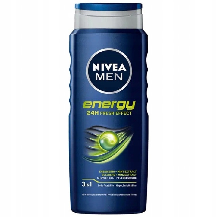Nivea Men Żel pod Prysznic Męski 3w1 Mix Zapachów dla Mężczyzn 5x500ml