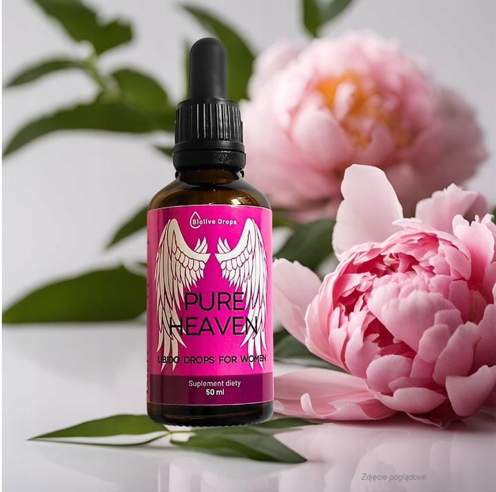 LIBIDO DLA KOBIET SUPLEMENT PURE HEAVEN Ekstrakt Krople 50 ml Biolive