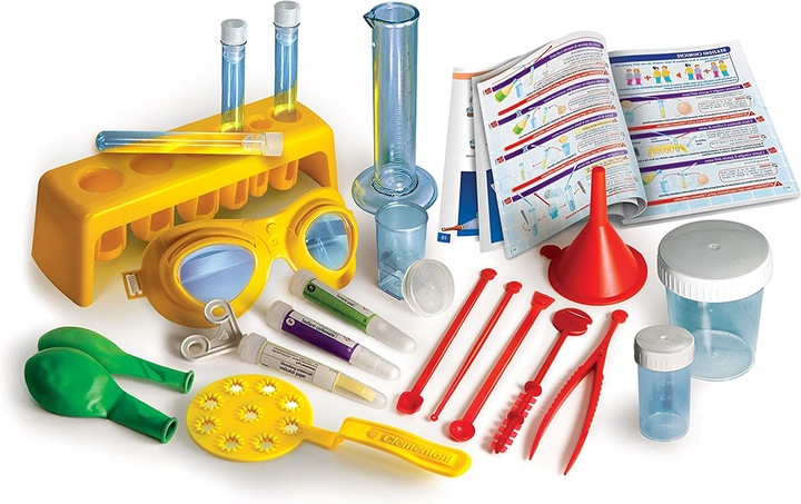 CLEMENTONI LABORATORIUM CHEMICZNE 150 doświadczeń dla dzieci +8 lat