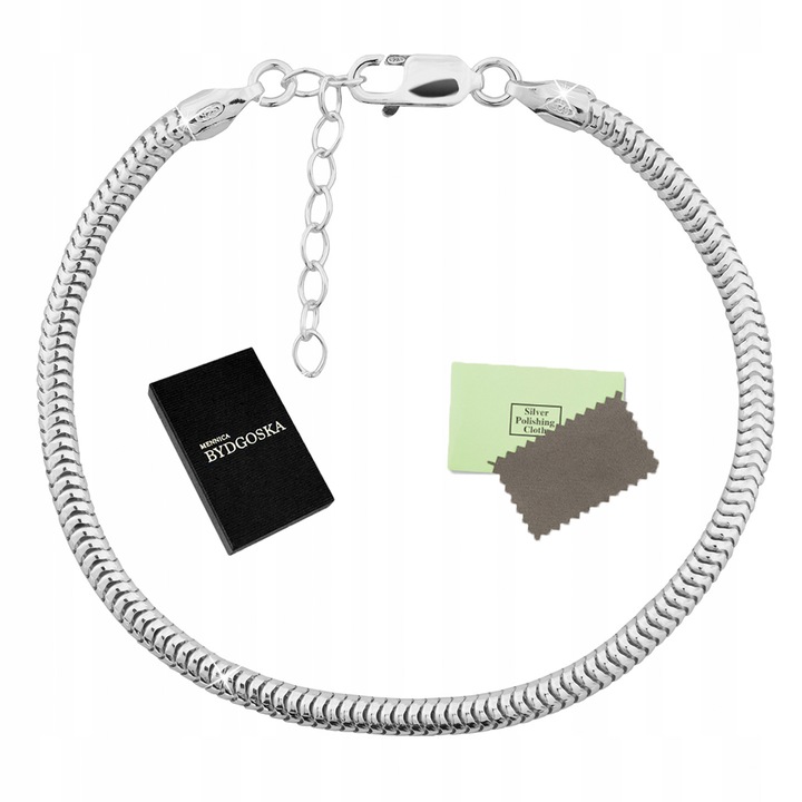 SREBRNA BRANSOLETKA DAMSKA CHARMS BEADS ELEGANCKA BIŻUTERIA SREBRO 925