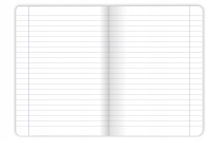 5 sztuk ZESZYT OXFORD touch A5 60 kartek linia PASTEL