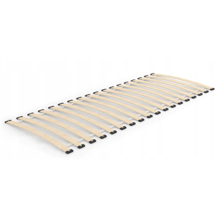 Stelaż sprężynujący 90x200 wkład pod materac 18 listew brzozowych