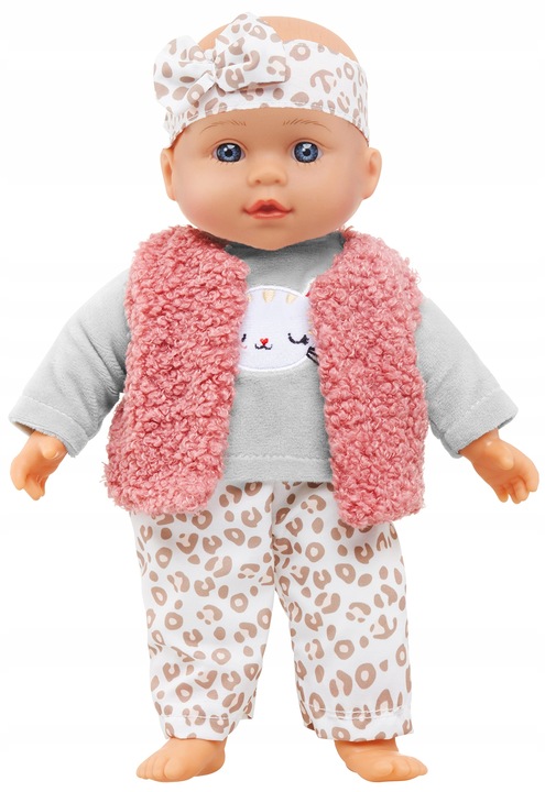 Lalka duża bobas mówi śpiewa interaktywna dwa języki uczy jak żywa butelka