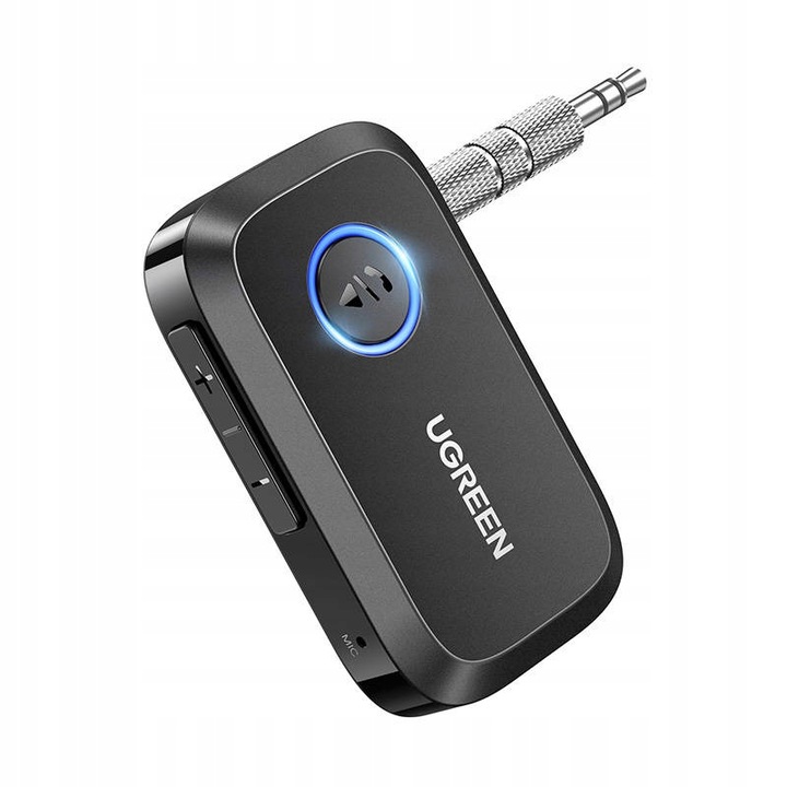 UGREEN Odbiornik Adapter Audio Przejściówka Bluetooth 5.3 Aux 3.5 Mm