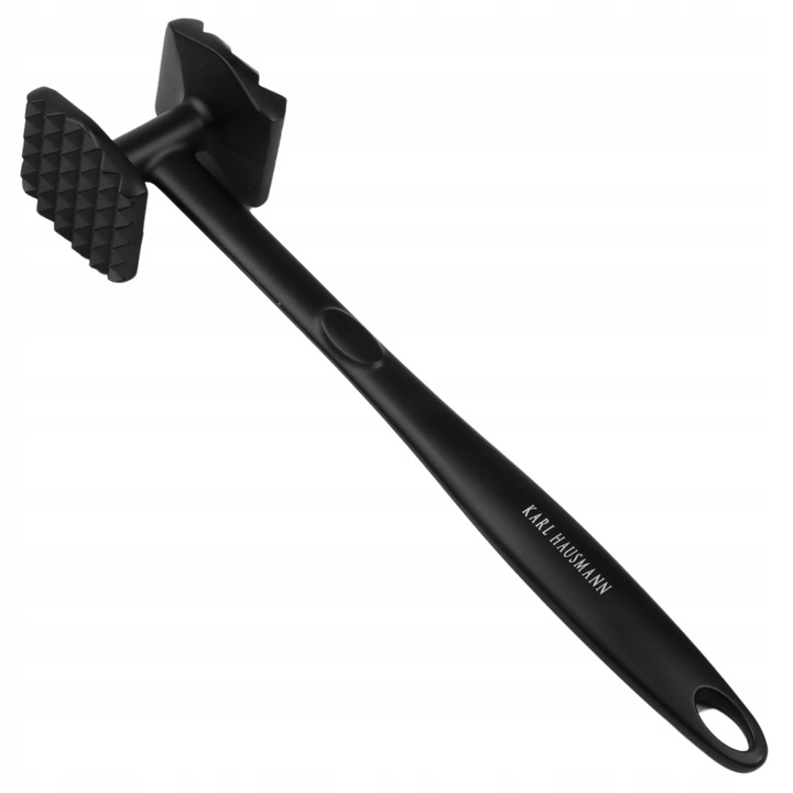 TŁUCZEK DO MIĘSA ZIEMNIAKÓW CZARNY METALOWY SOLIDNY TŁUCZEK 23 cm