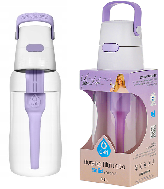 Butelka filtrująca Dafi 0,5l digital lavender by Joanna Krupa |