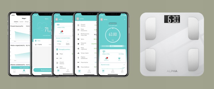 Waga Łazienkowa Elektroniczna Alpha - Aplikacja i Pomiary po Polsku Analiza
